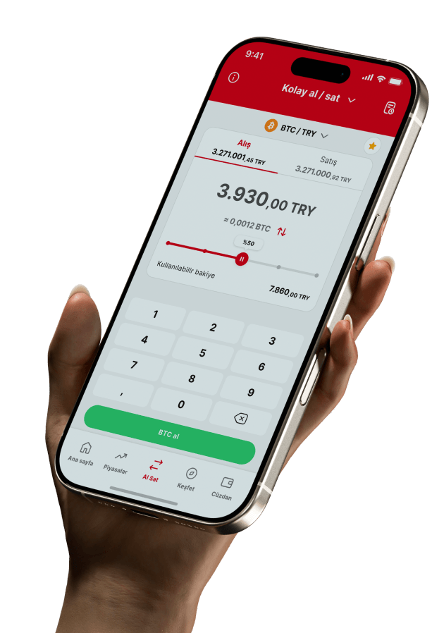 Yalnızca Birkaç Adımda
Kripto Para Sahibi Ol