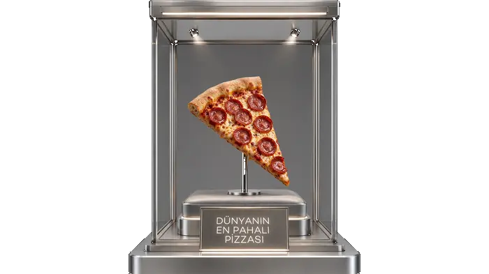 Dünyanın en pahalı pizzası ödülü