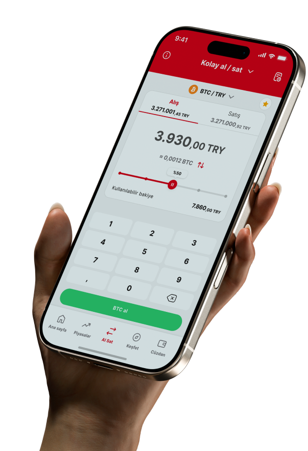 Yalnızca Birkaç Adımda
Kripto Para Sahibi Ol